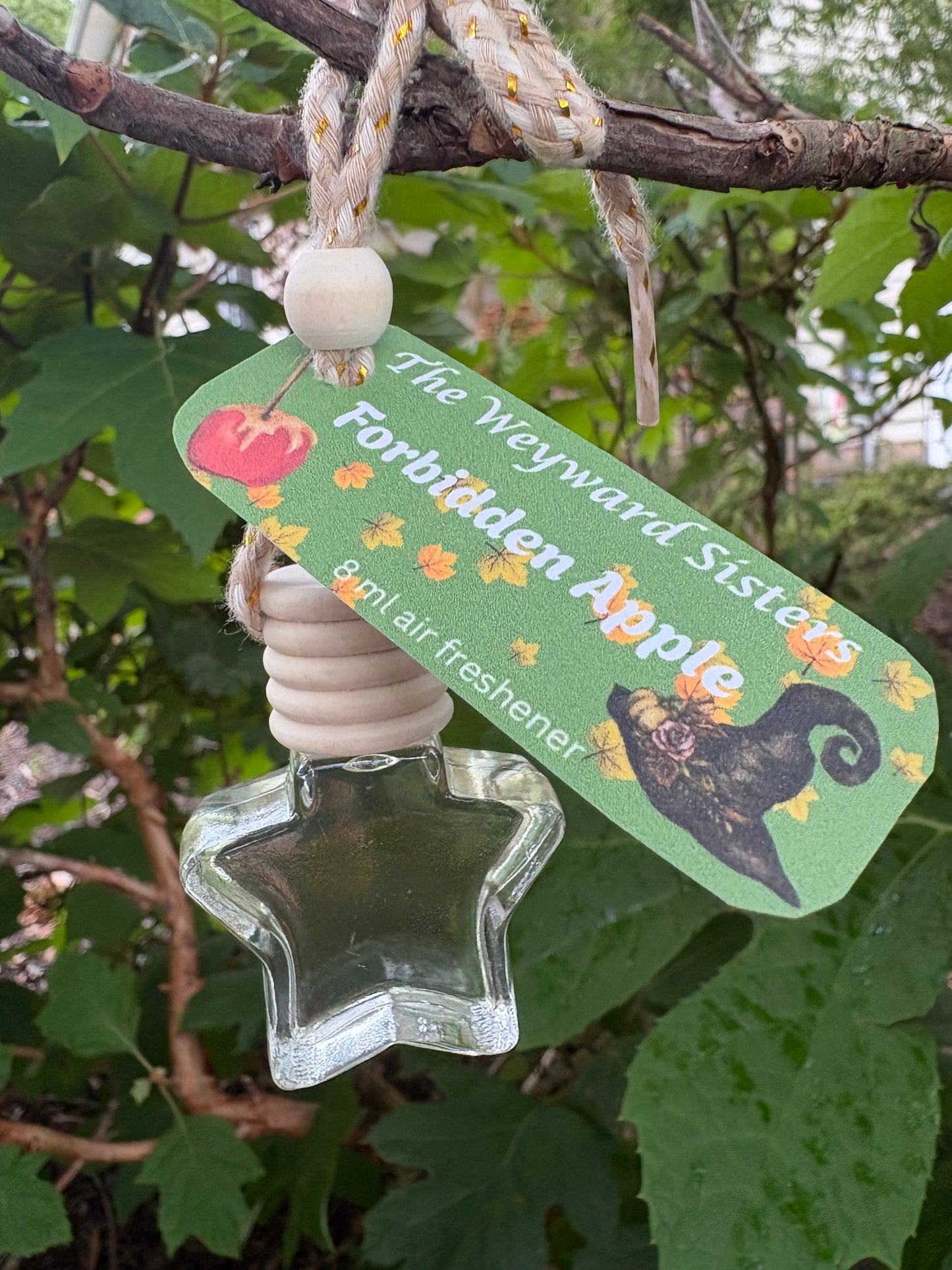 Forbidden Apple Glass Air Freshener
