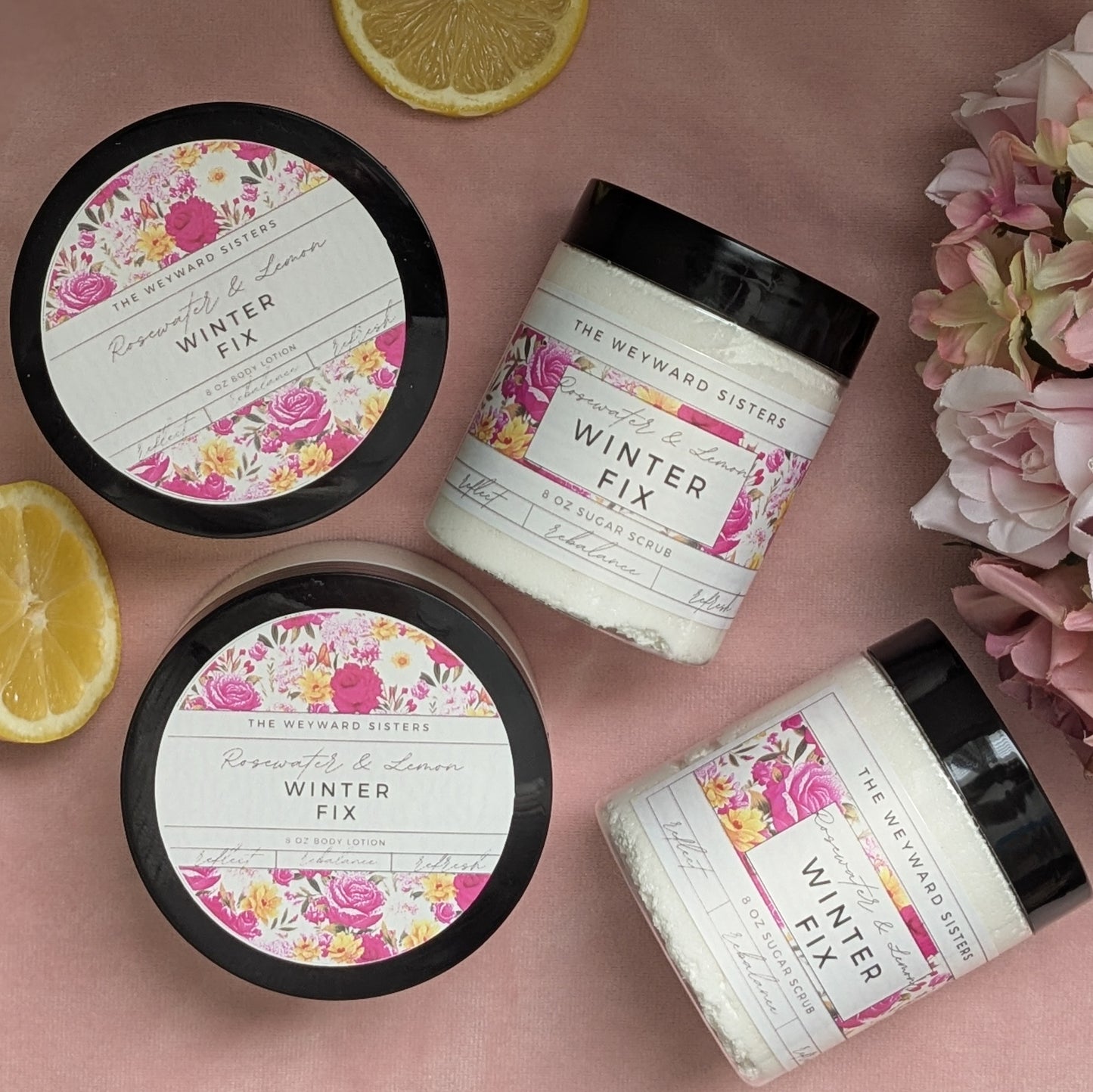 THE WINTER FIX SCRUB AND LOTION SET