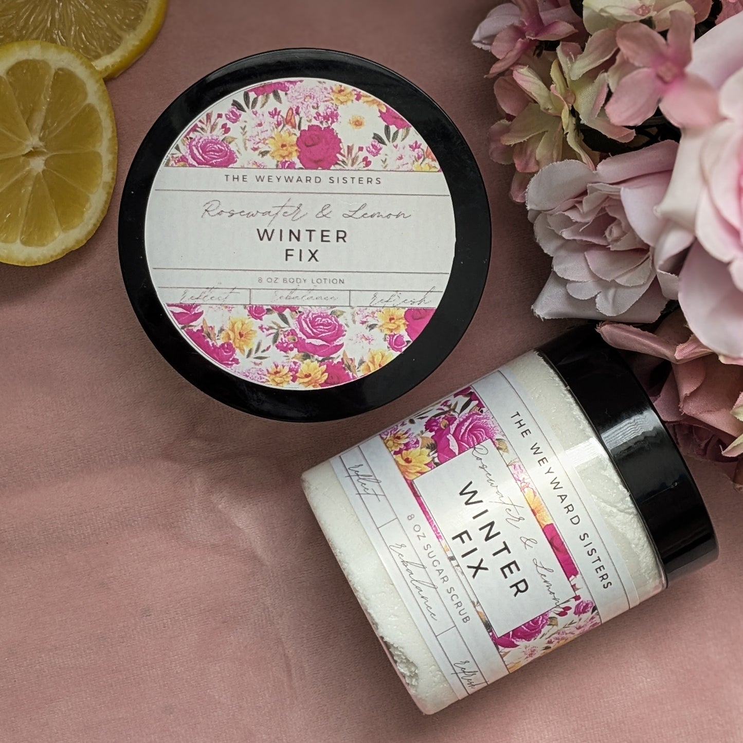 THE WINTER FIX SCRUB AND LOTION SET