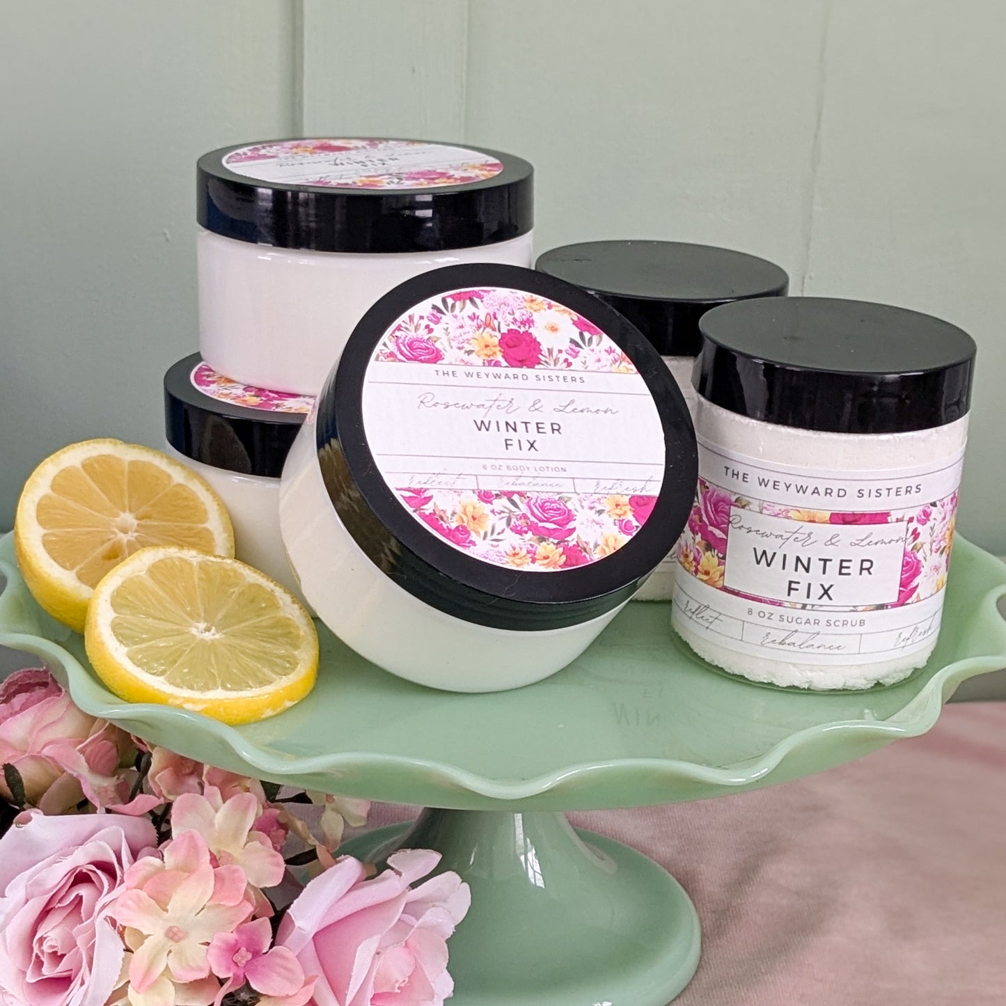 THE WINTER FIX SCRUB AND LOTION SET