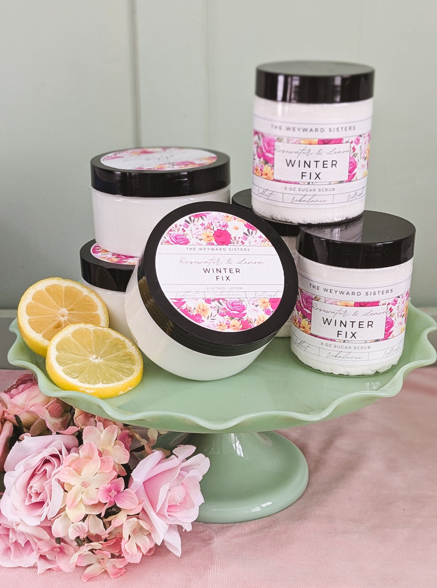 THE WINTER FIX SCRUB AND LOTION SET