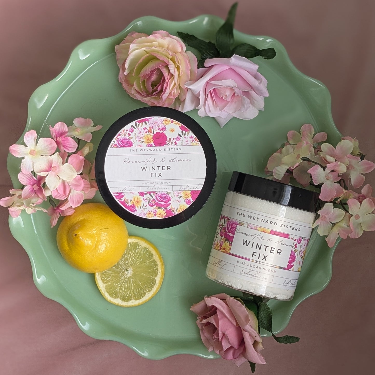 THE WINTER FIX SCRUB AND LOTION SET