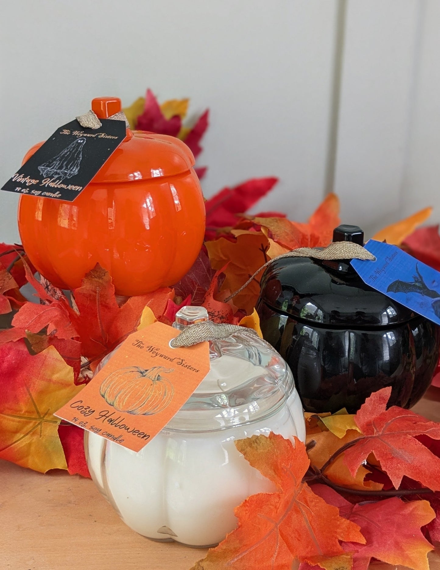 COZY HALLOWEEN 14 OZ PUMPKIN JAR CANDLE