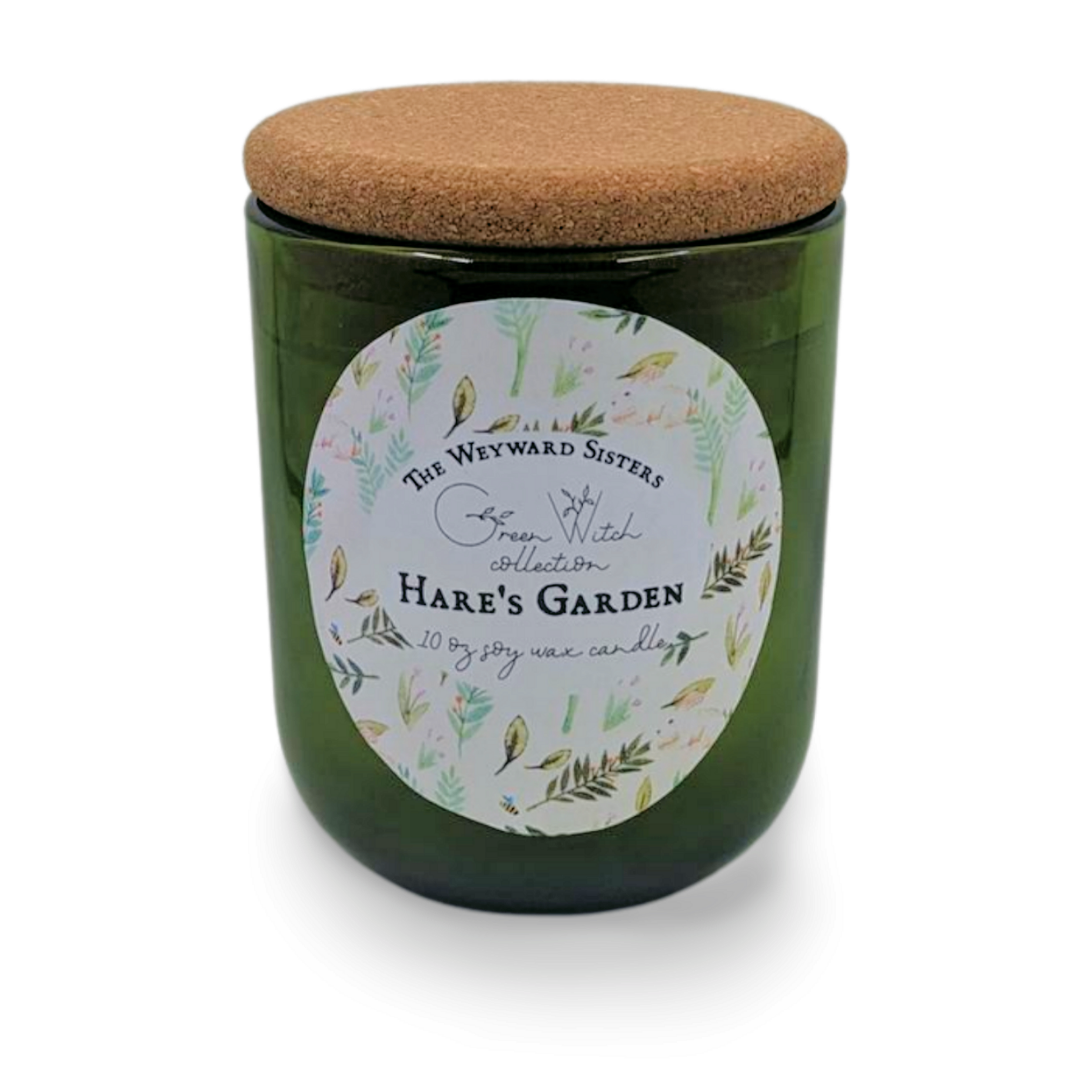 HARE'S GARDEN GREEN WITCH CANDLE