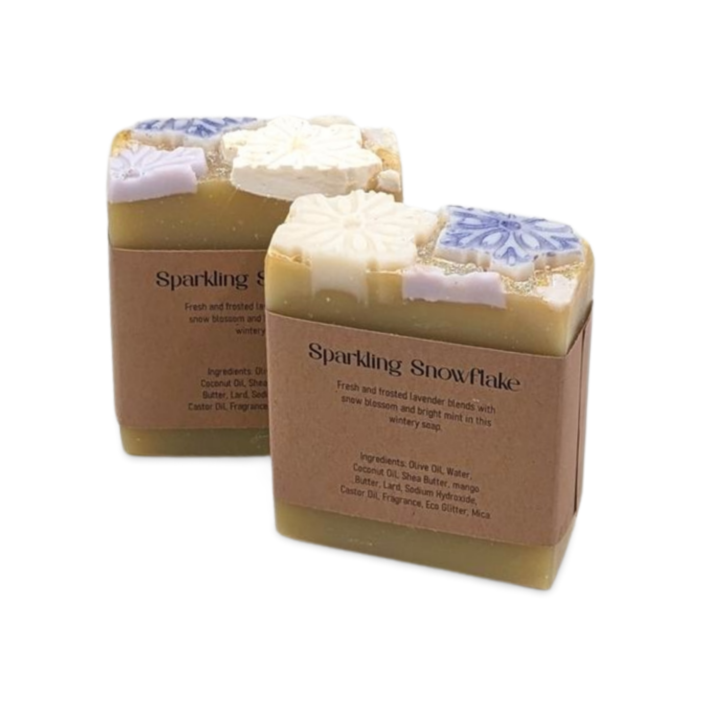 SPARKLING SNOWFLAKE SOAP