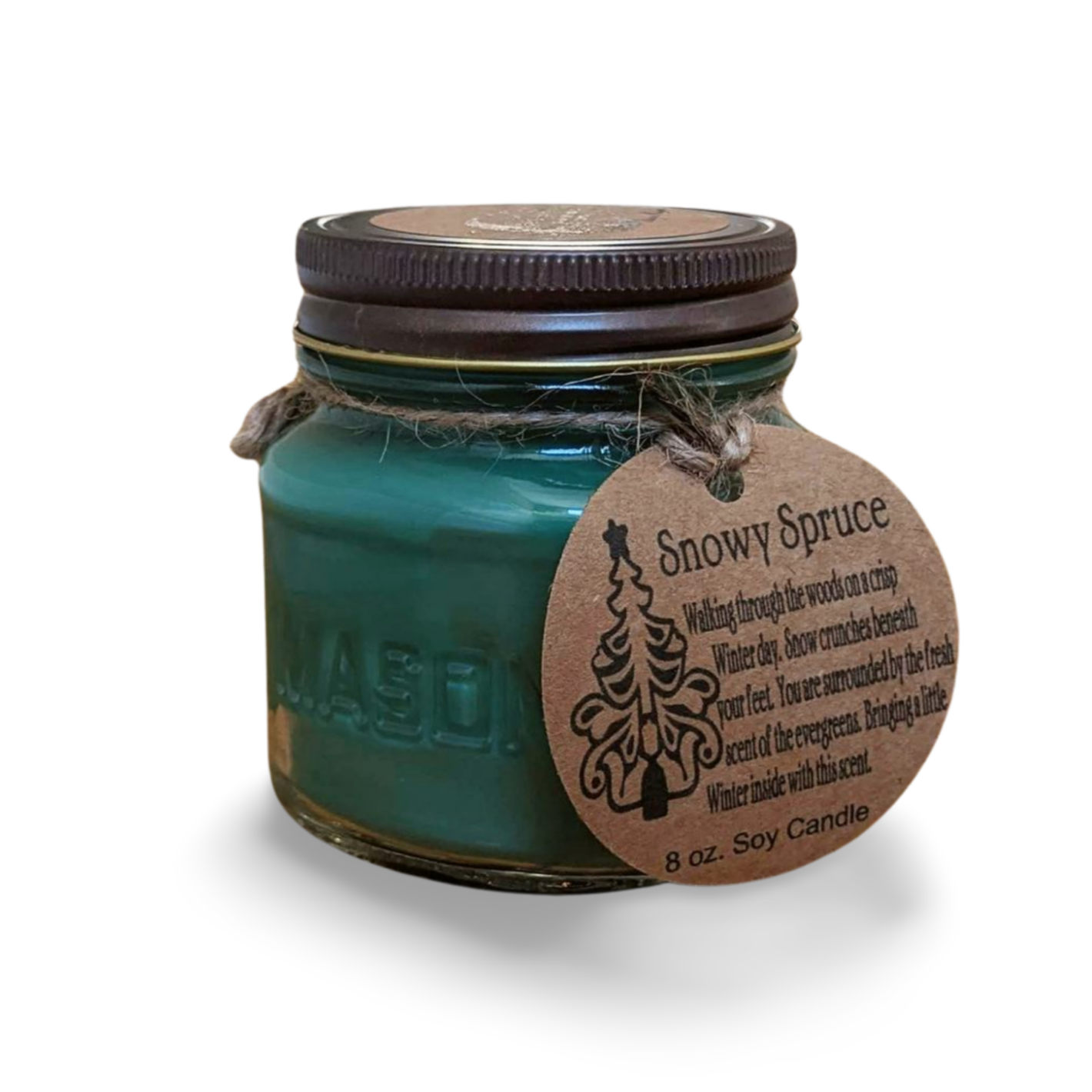 SNOWY SPRUCE JAR CANDLE