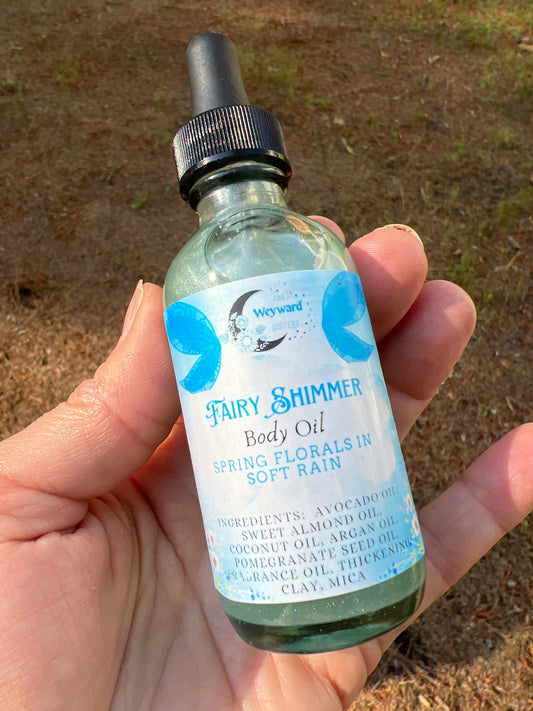 Blue Fairy Shimmer Body Oil
