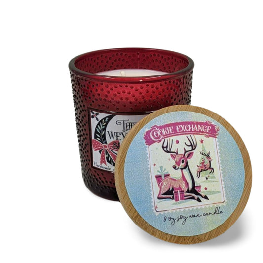 COOKIE EXCHANGE VINTAGE HOLIDAY CANDLE