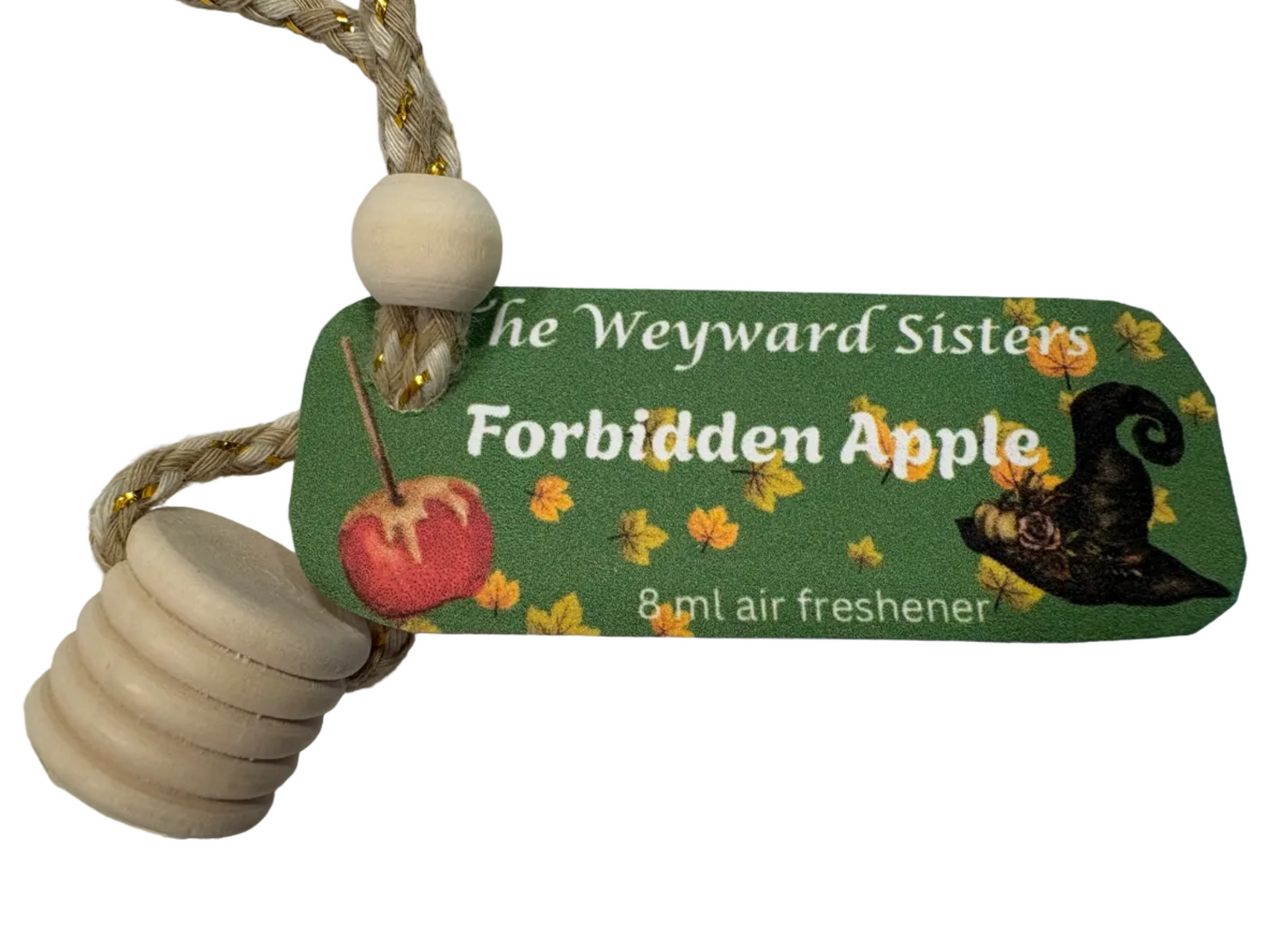 Forbidden Apple Glass Air Freshener