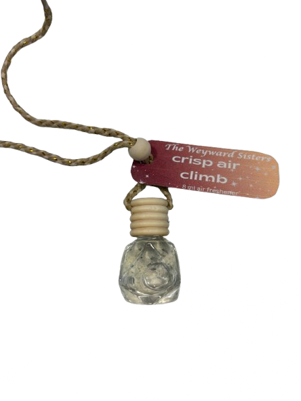 Crisp Air Climb glass bottle air freshener