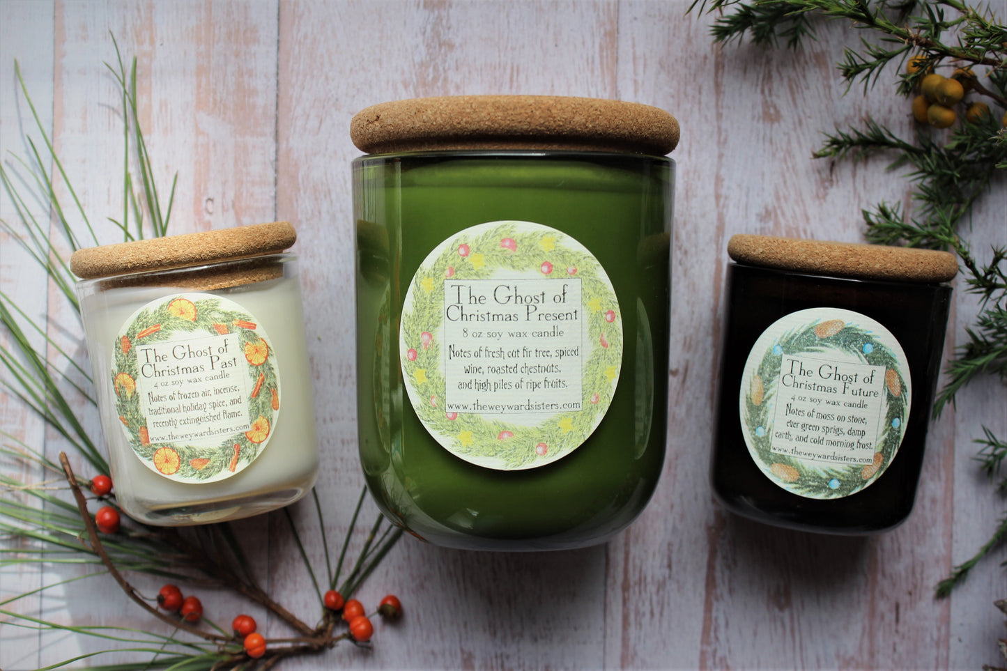 THREE SPIRITS CANDLE SET