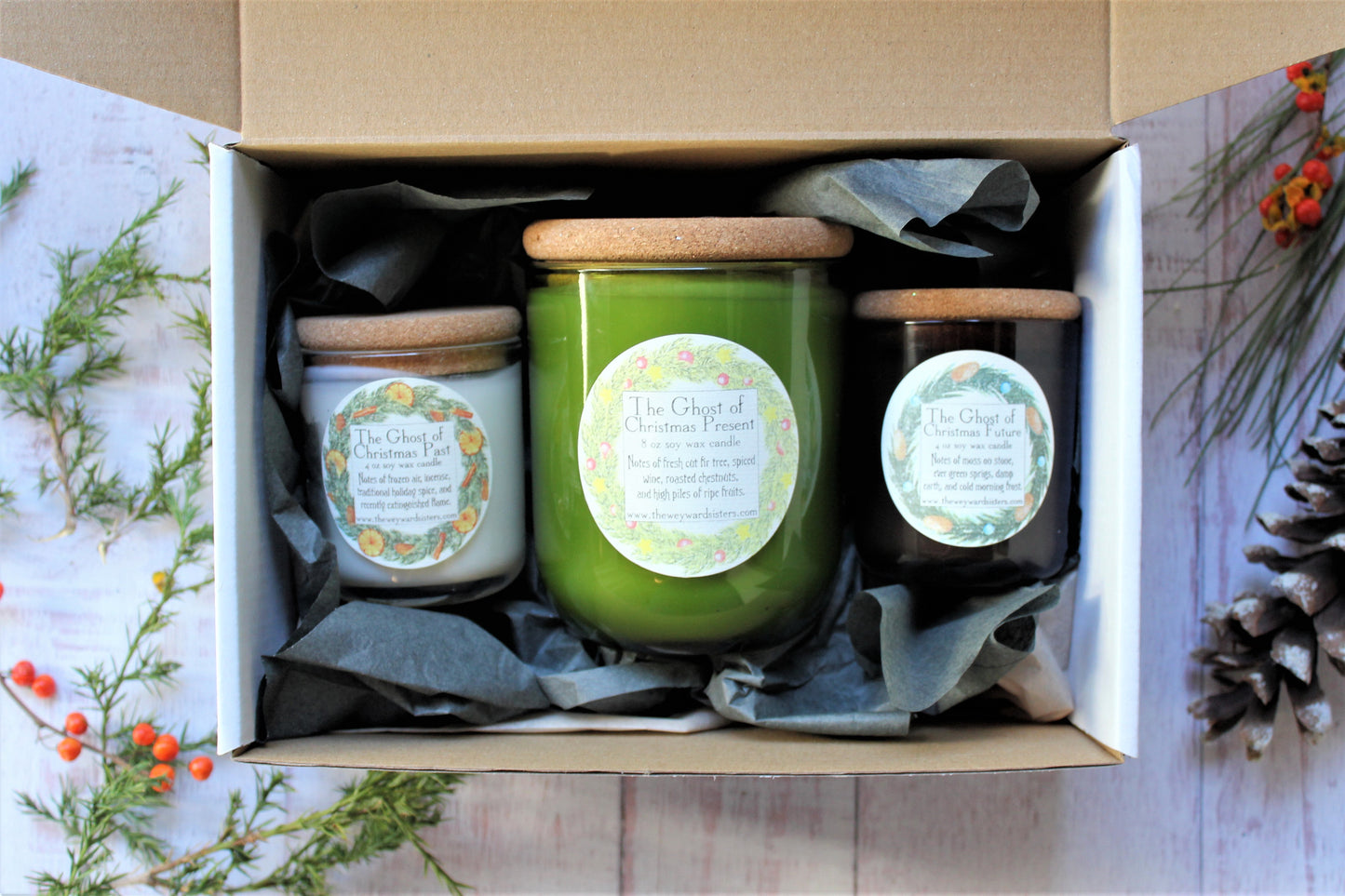 THREE SPIRITS CANDLE SET