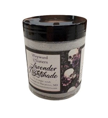Lavender Nightshade Sugar Scrub