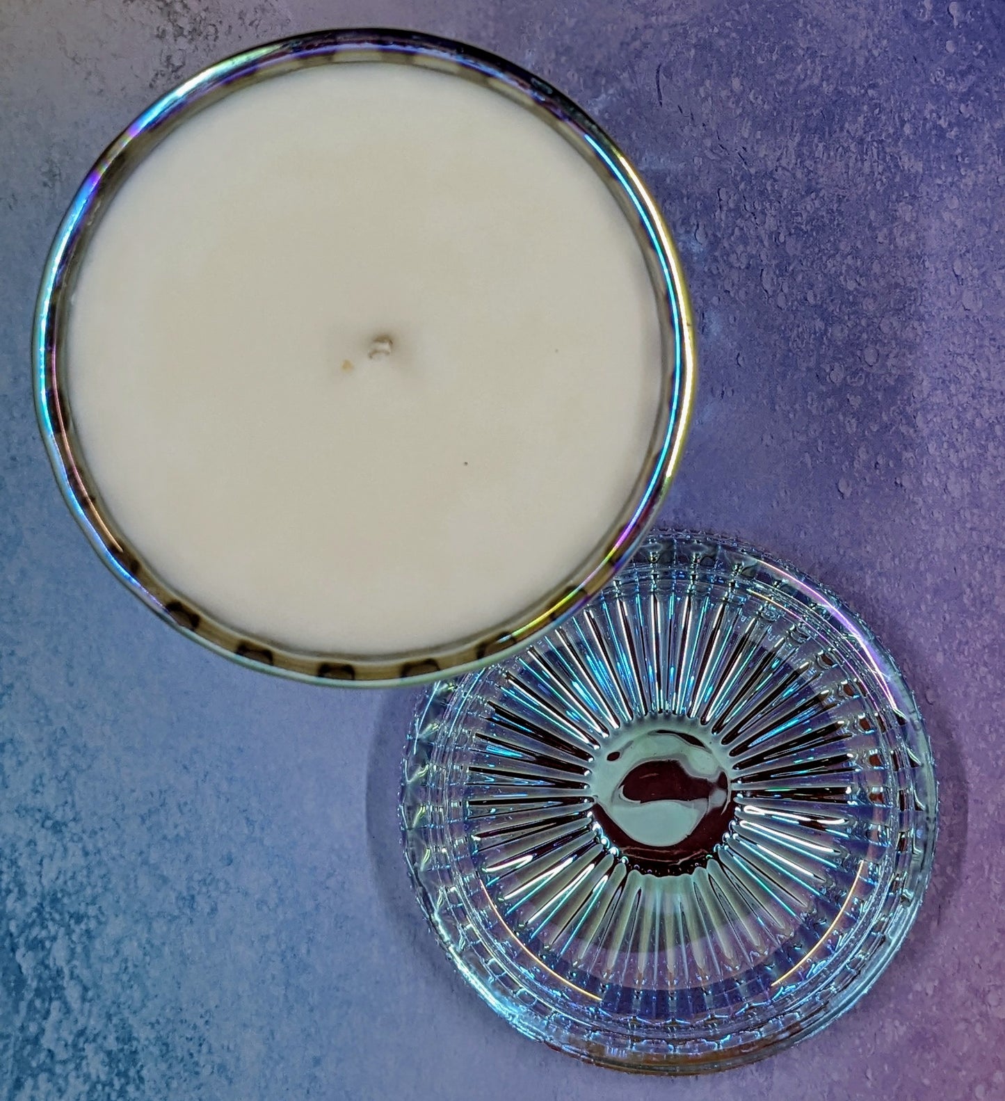 LAVENDER CHAMPAGNE CANDLE