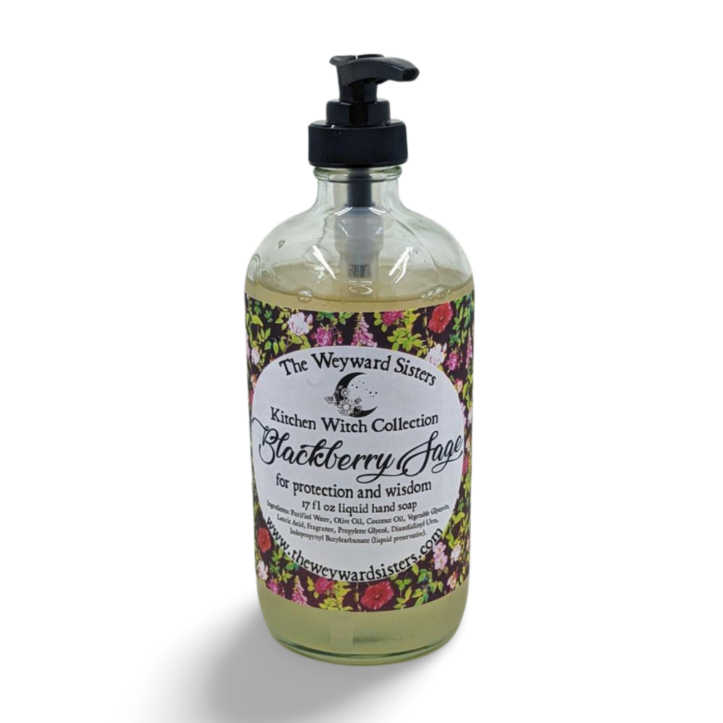 BLACKBERRY SAGE KITCHEN WITCH HAND SOAP