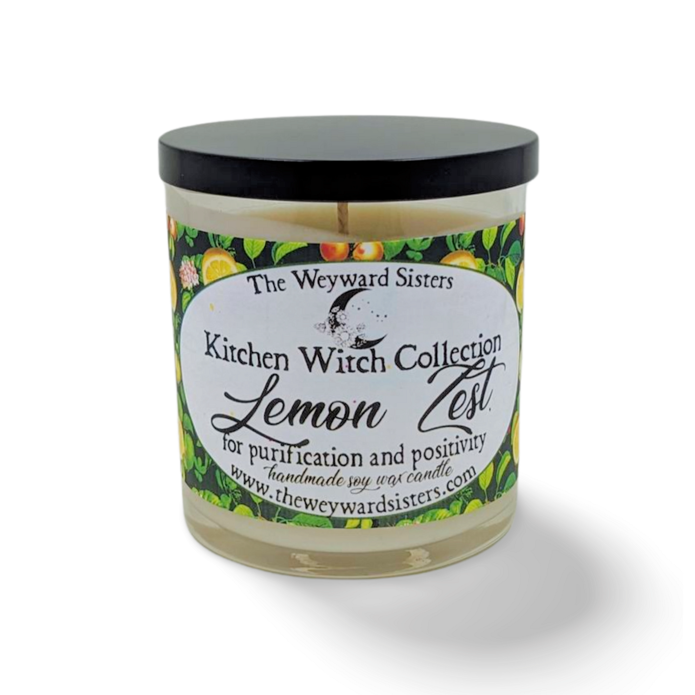 LEMON ZEST KITCHEN WITCH CANDLE