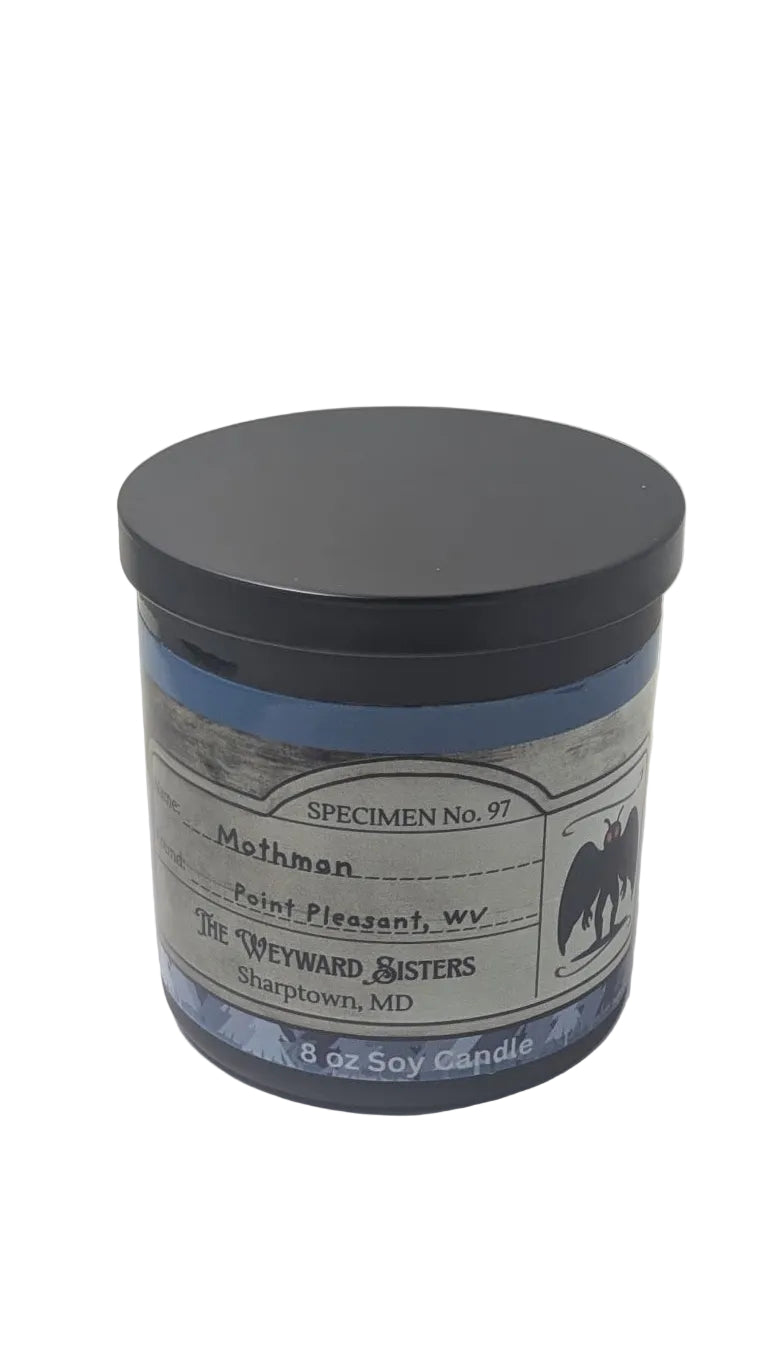 Mothman Candle