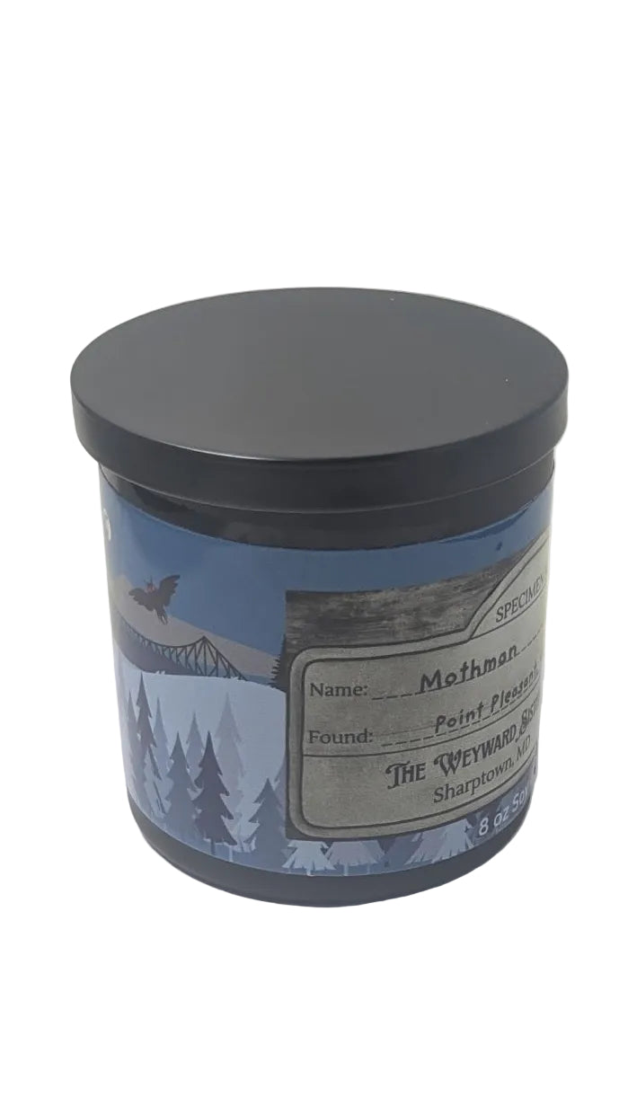 Mothman Candle